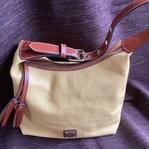 Authentic Dooney&Bourke Pebbled Leather Shoulder Bag